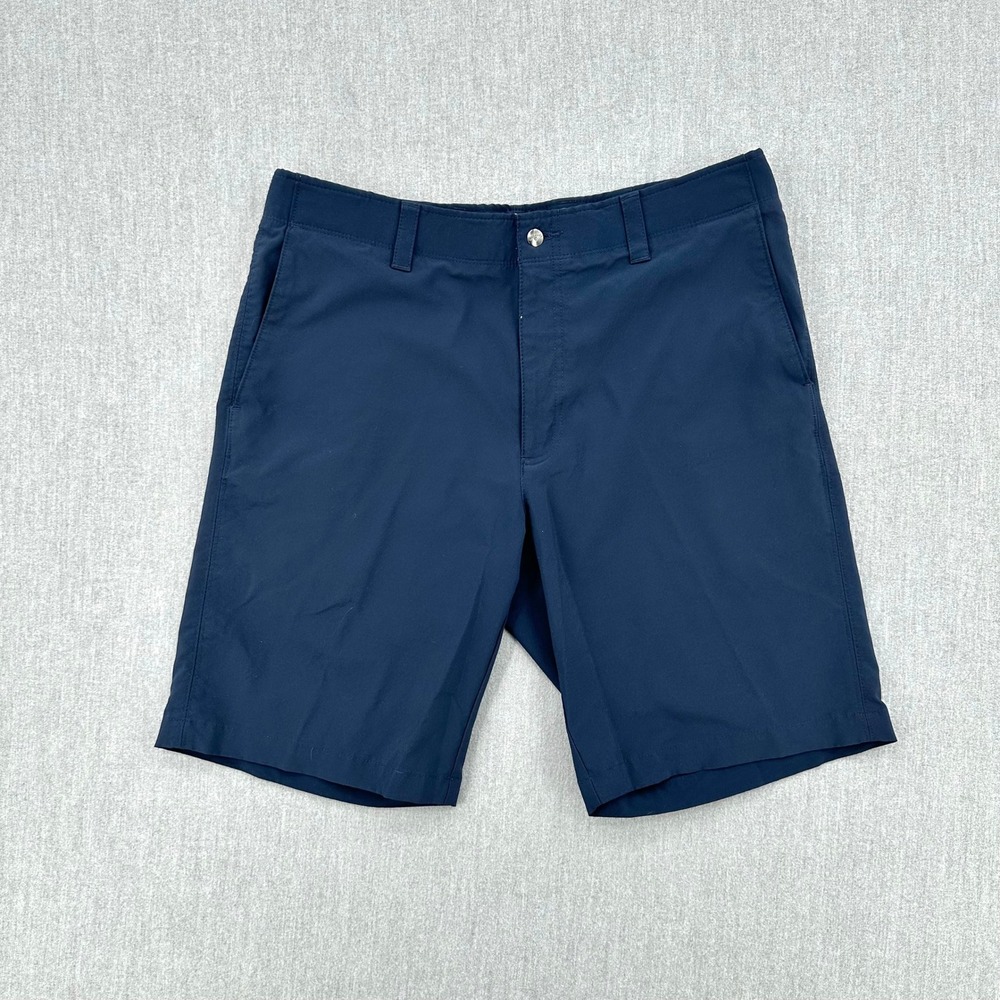 Callaway Golf Shorts Mens Size 36 Navy Blue Performance‎ Stretch Preppy Chino